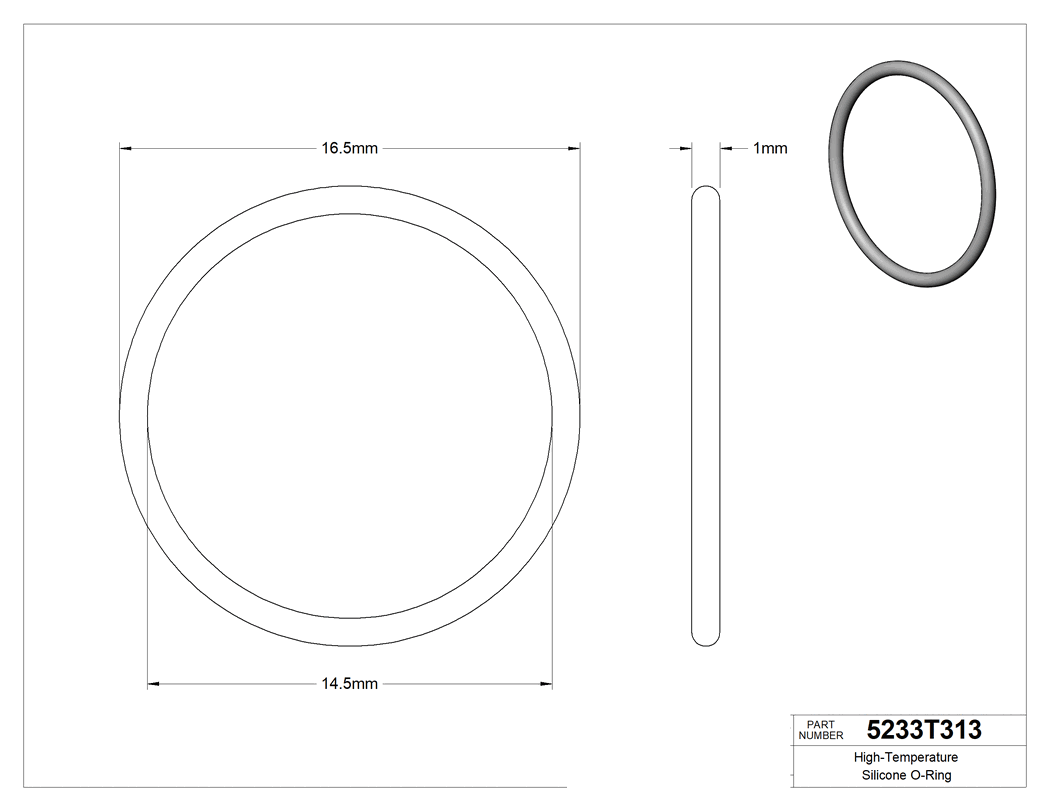 Technical drawing - 5233T313